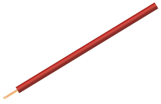 Кабел: FZ-LS; 1x1mm2; шнур; Cu; силикон; червено-кафяв; 15kV; 100m