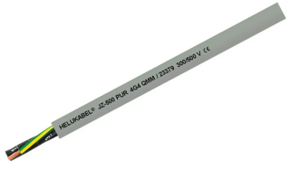 Кабел; JZ-500-PUR; 4x0,5mm2; неекраниран; 300V,500V; Cu; шнур; сив
