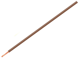 Кабел: H07V-K; шнур; Cu; 1.5mm2; PVC; кафяв; 450V,750V; Клас: 5