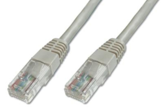 Пач кабел: U/UTP; Кат: 5e; RJ45 щепсел,от двете страни; сив; шнур; Cu; 5m