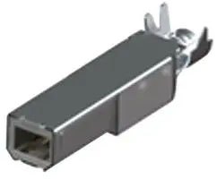 USB 2.0 съединител тип B; щифтов(plug) за кабел