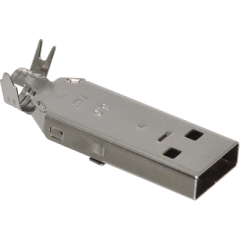 USB 3.0 Plug, A-type; for Cable
