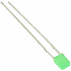 2x3mm Green Diffused 100° 3-6mcd