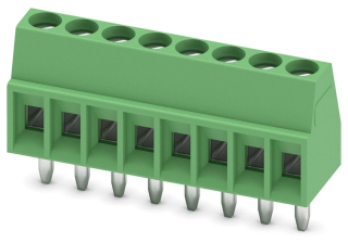 Term. block PCB 8pos 6A 160V AC AWG26-20 2.54mm