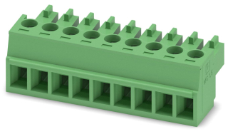 Term. block PCB 9pos 8A 160V AC AWG28-16 3.81mm