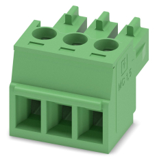 Term. block PCB 3pos 8A 160V AC AWG28-16 3.81mm