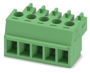 Term. block PCB 5pos 8A 160V AC AWG28-16 3.81mm