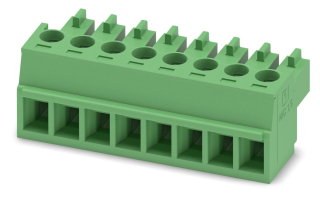 Term. block PCB 8pos 8A 160V AC AWG28-16 3.81mm