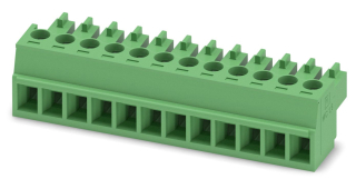 Term. block PCB 12pos 8A 160V AC AWG28-16 3.81mm