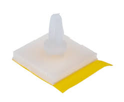 Board Support Snap Lock / Adhesive Nylon 6.35mm