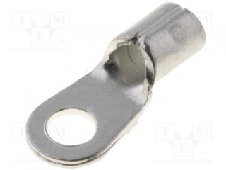 Контактен накрайник ухо; M3; 1,5?2,5mm2; кримпване; на проводник