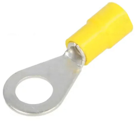 Накрайник: пръстенообразен; M8; O: 8,2mm; 4?6mm2; кримпване; жълт