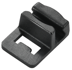 saddle type tie mount