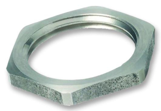 Гайка; M32; месинг; Thk: 4mm; Ключ: 36mm; Резба: метричен; Стъпка: 1.5