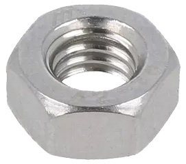 Гайка; шестостенна; M6; 1; неръждаема стомана А2; H: 5mm; 10mm