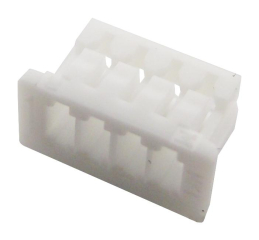 4 Rectangular Connectors - Housings Receptacle Natural 0.049" (1.25mm)