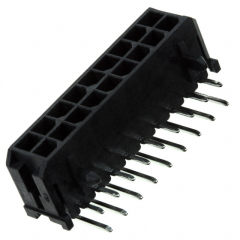 Connector Header TH, RA 18-Pos 2-Rows 3.00m