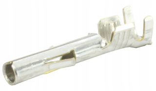 Контакт: кримпващ (гнездо); за проводници 14–20 AWG; калайдисано покритие