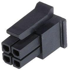 MicroFit3mm 4pin Receptacle Vert Dual