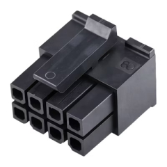 MicroFit3mm 8pin Receptacle Vert Dual