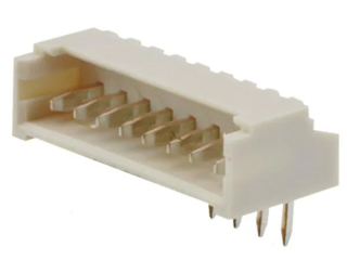 Header Through Hole, Right Angle 8 position 0.049" (1.25mm)