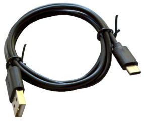 USB-A мъжки към USB-C мъжки; дължина на кабела 1.0м