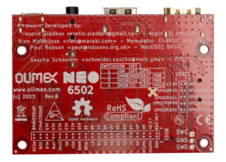 Neo6502 the modern Open Source Hardware and Software retro computer with W65C02 processor and RP2040