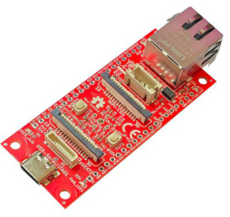 ESP32-P4 development board with Ethernet and USB JTAG