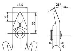 TOOL FOR A WIRE FLUSH CUT