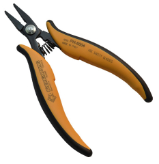 Smooth, flat, short nose pliers