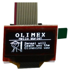 OLED DISPLAY MODULE FOR UEXT WITH 27X11MM SIZE AND I2C CONTROL