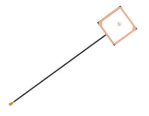 GNSS L1 Buckle Mount Ceramic Patch + Cable Active Embedded Antenna