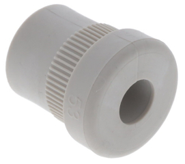 UNI Dicht Sealing insert; TPE-V natural; Standard slit; Thread M20; Sealing range: 6-8 mm; Temperature range -40.0°C - +135.0°C