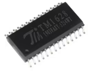 LED Controller driven on a 1/7 to 1/8 duty factor