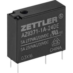 5A/12V 720Ohms SPST Subminiature, Sealed