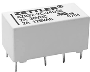 Relay DPDT 3A 5V 125R