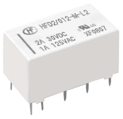 1A/125VAC; 3A/30VDC; 5V/125Ohm; DPDT
