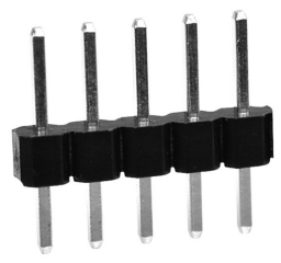 Pin Header 1R Straighht 40-Pole-Au