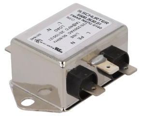 Power Line Filters 1-STAGE 1A FMAB SINGLE PHASE 250VAC