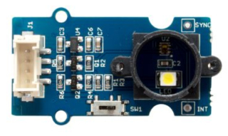 Grove - I2C Color Sensor V2:RGB LED Control