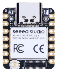 Seeed Studio XIAO ESP32S3 - 2.4GHz WiFi, BLE 5.0, 8MB PSRAM, 8MB FLASH, Dual-core, battery charge supported, power efficiency and rich Interface