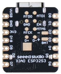 Seeed Studio XIAO ESP32S3 - 2.4GHz WiFi, BLE 5.0, 8MB PSRAM, 8MB FLASH, Dual-core, battery charge supported, power efficiency and rich Interface