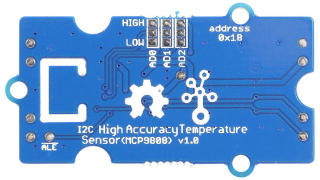 Grove - I2C High Accuracy Temperature Sensor - MCP9808