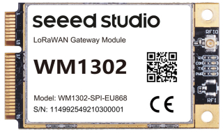 WM1302 LoRaWAN Gateway Module (SPI) - EU868, based on LoRa Concentrator Semtech SX1302