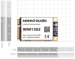 WM1302 LoRaWAN Gateway Module (SPI) - EU868, based on LoRa Concentrator Semtech SX1302