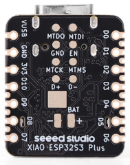Seeed Studio XIAO ESP32S3 - 2.4GHz WiFi, BLE 5.0, 8MB PSRAM, 8MB FLASH, Dual-core 240MHz Xtensa 32-bit LX7