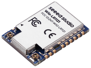 Wio-LR1121 Wireless Module with IPEX (Tape Reel), LR1121 embedded, supports sub-GHz, 2.4GHz ISM, and 2.1GHz satellite S-band