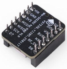 High-performance LoRa module Based on the Semtech SX1262 chip, supports global LoRa bands (862-930MHz)