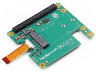 The official Raspberry Pi M.2 HAT+ (for Raspberry Pi 5)