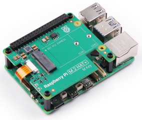 The official Raspberry Pi M.2 HAT+ (for Raspberry Pi 5)